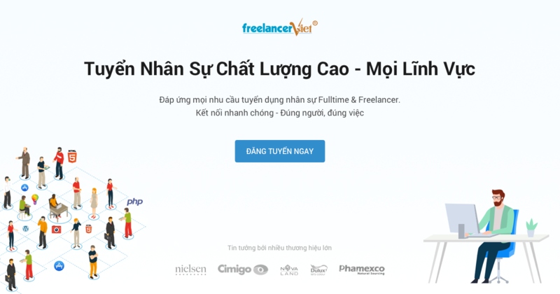 FreelancerViet - nơi tìm kiếm việc làm Freelancer cho người Việt