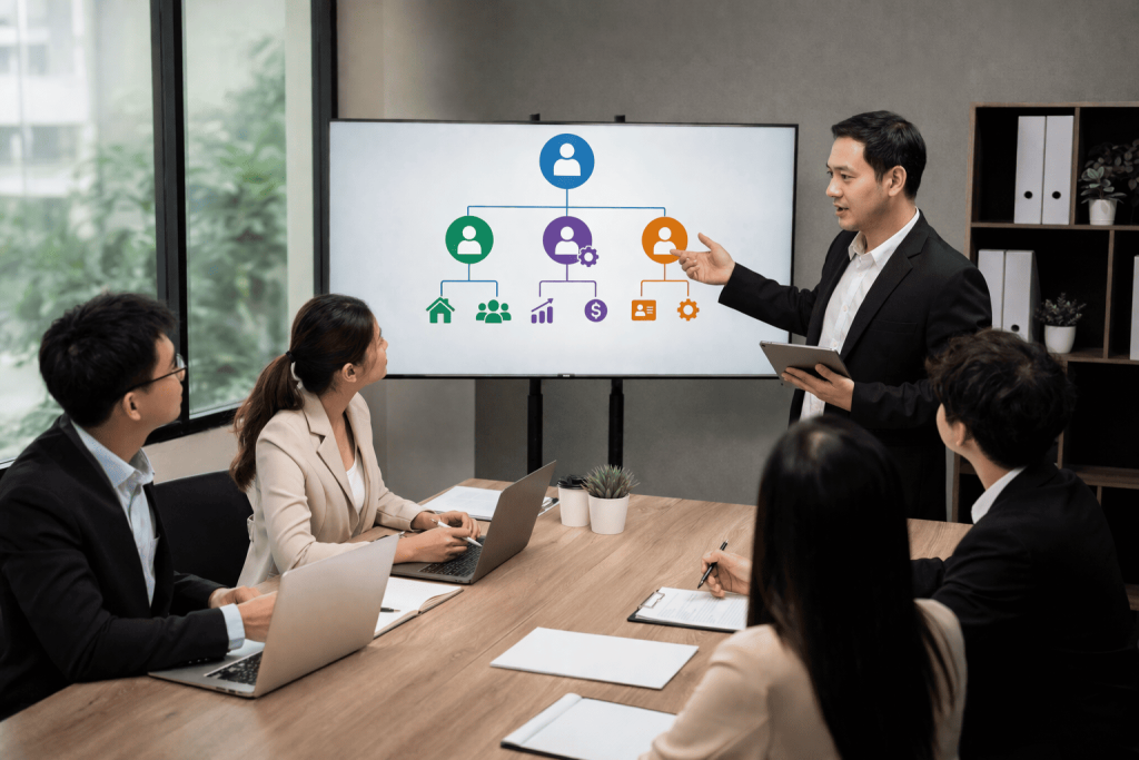 Crm quan ly doi nhom phan quyen