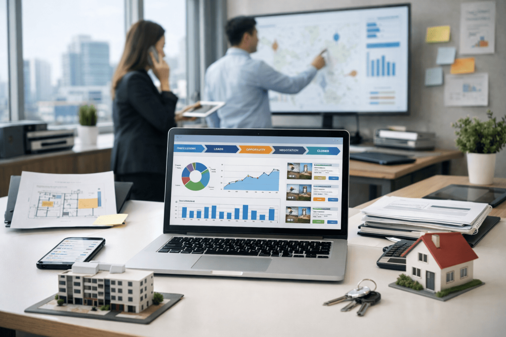 CRM QUẢN LÝ BẤT ĐỘNG SẢN 2026 8 Giới thiệu chung về crm quản lý bất động sản