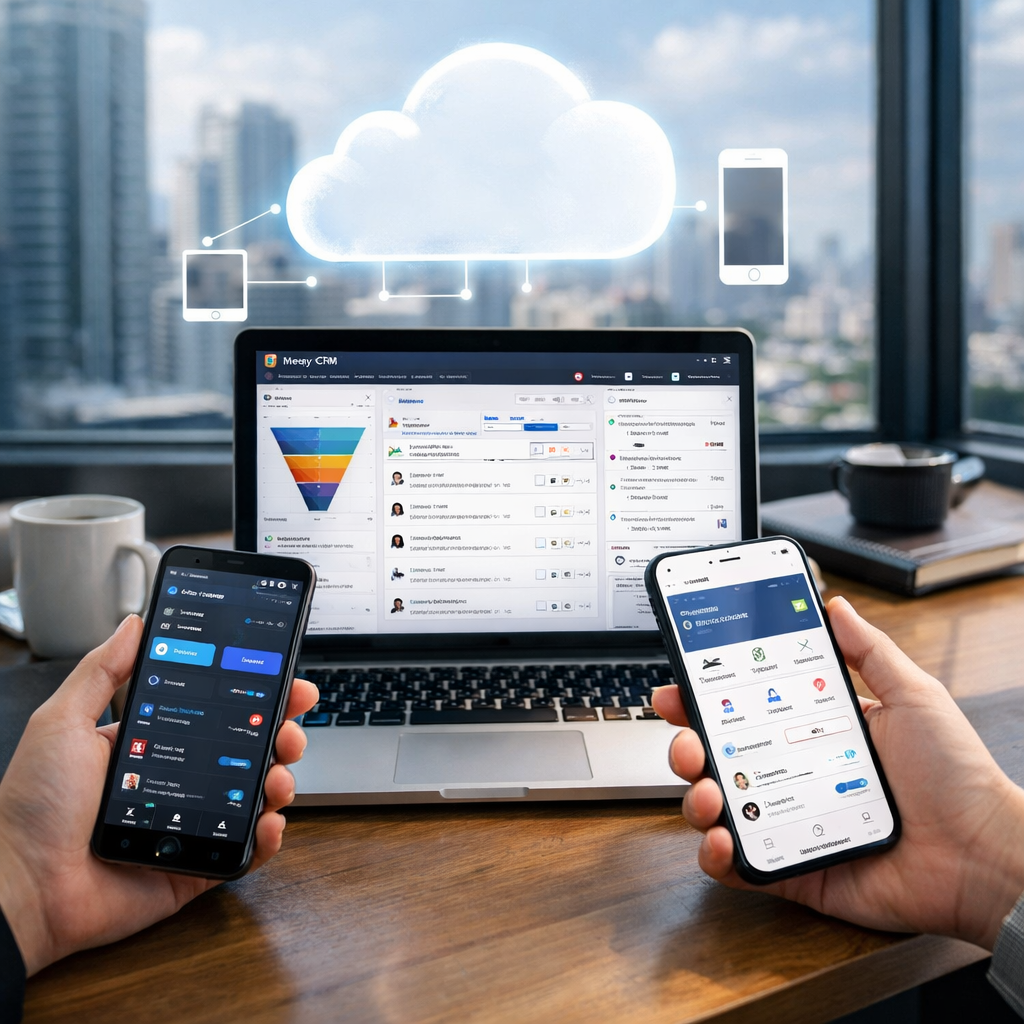 meey crm quan ly lead khach hang