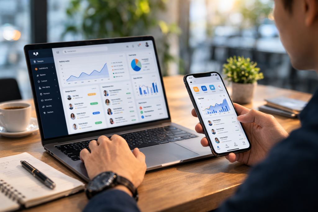 nen tang mobile website