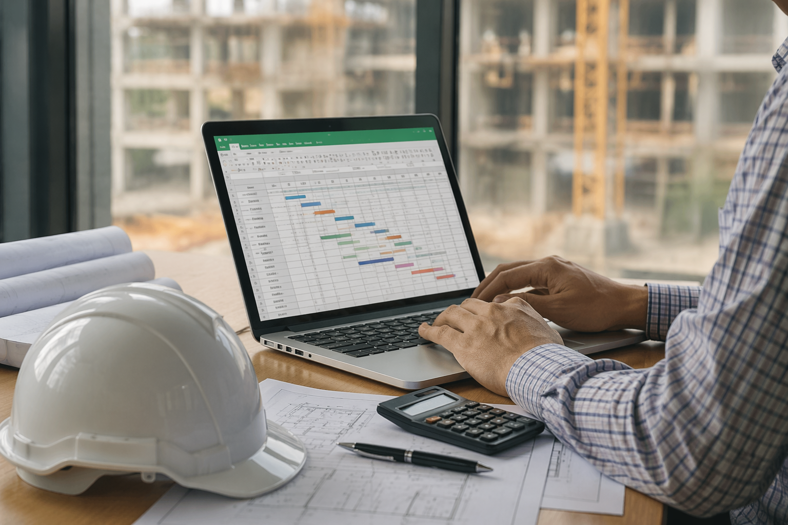 Quản lý dự án xây dựng bằng Excel