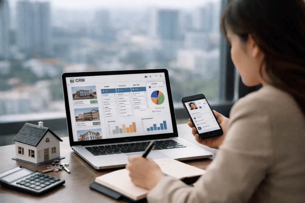 CRM quản lý dự án bất động sản – Công cụ bắt buộc cho môi giới chuyên nghiệp 2026 14 Crm quản lý khách hàng bất động sản