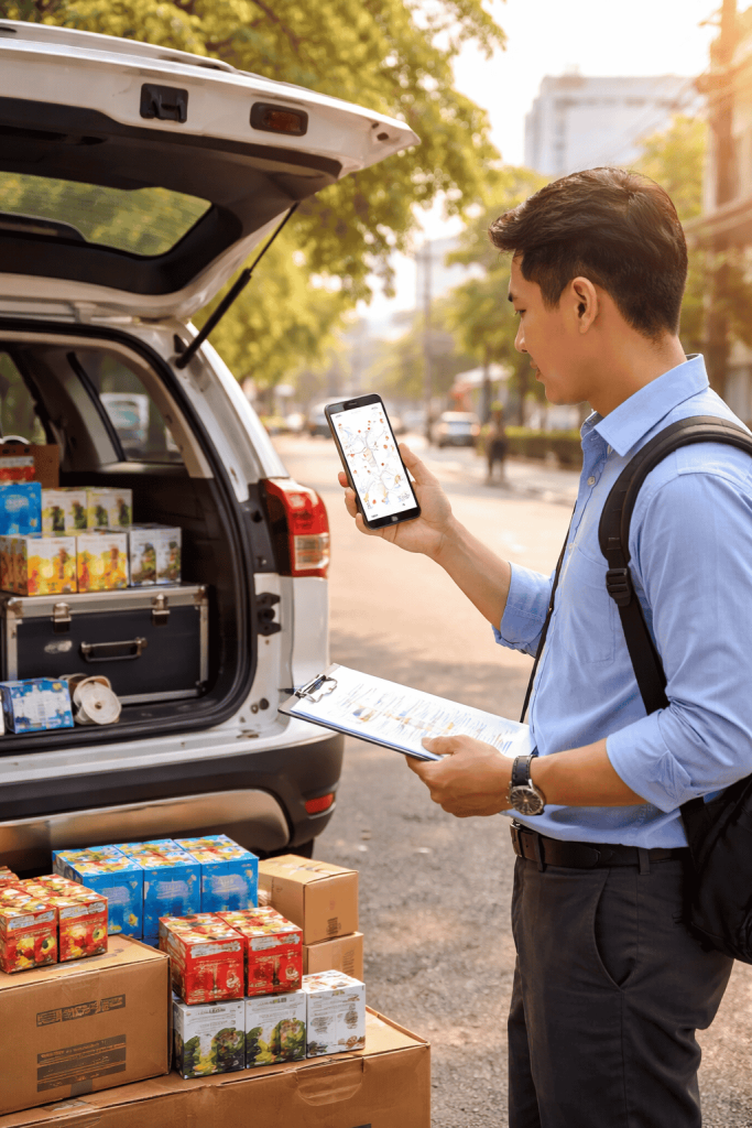 phần mềm dành cho sale thị trường