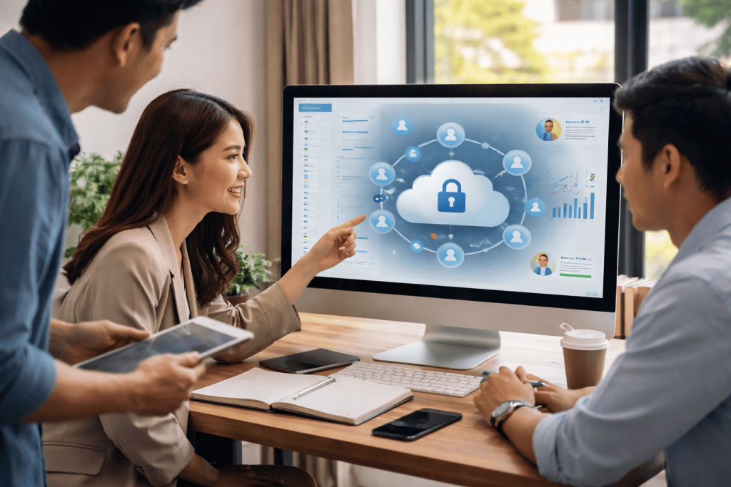 Phần mềm quản lý khách hàng không mất data