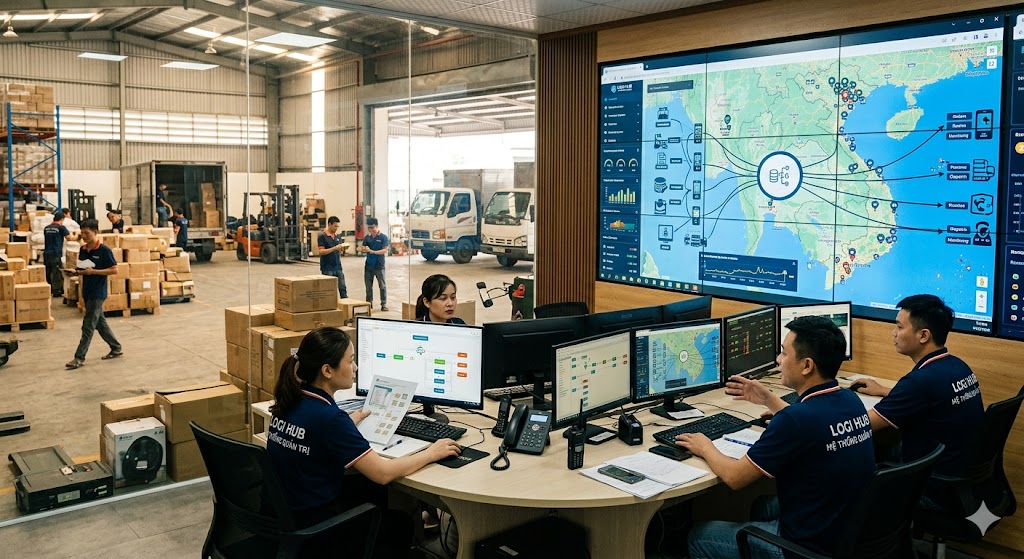 Cấu trúc nền tảng của hệ thống quản trị sàn tập trung