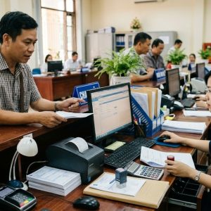 Công cụ hỗ trợ nghiệp vụ và thực hiện giao dịch tại văn phòng