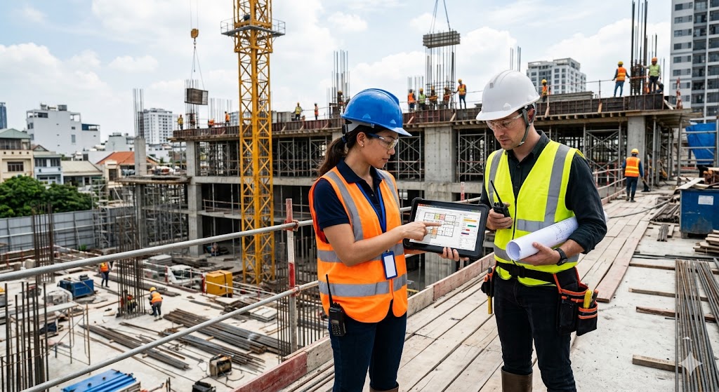 Công cụ quản lý dự án xây dựng