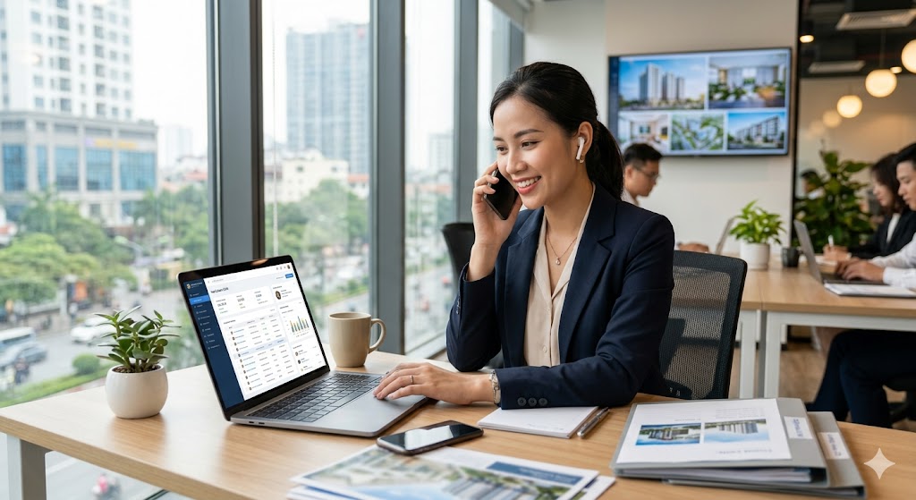 CRM chăm sóc khách hàng bất động sản: Giải pháp đang được môi giới săn lùng nhiều nhất 2026 4 CRM chăm sóc khách hàng bất động sản