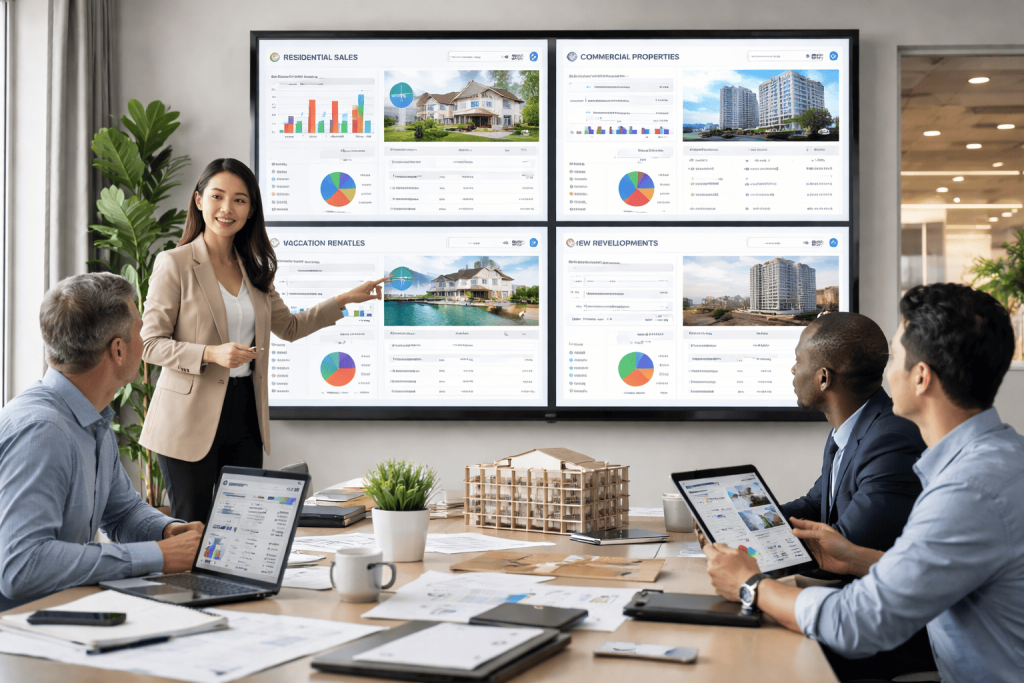 CRM quản lý kinh doanh bất động sản hiệu quả nhất 2026 – Công cụ không thể thiếu cho mọi sàn 20 CRM cho từng mô hình kinh doanh bất động sản