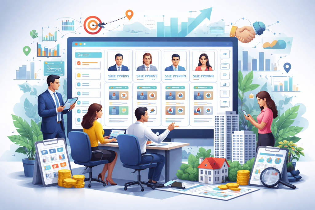 CRM quản lý khách đầu tư bất động sản