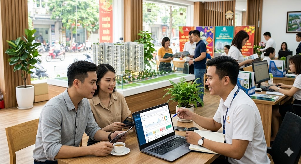 CRM quản lý khách hàng bất động sản