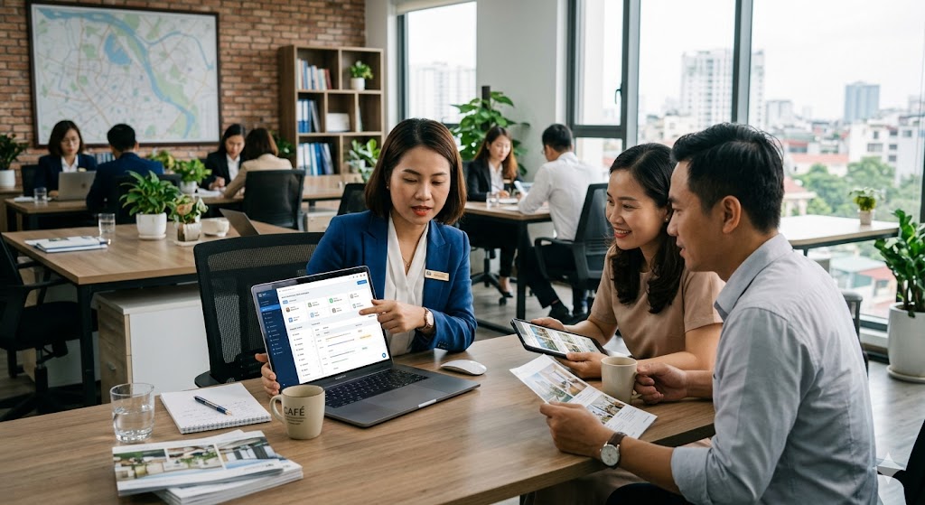 CRM quản lý khách hàng bất động sản