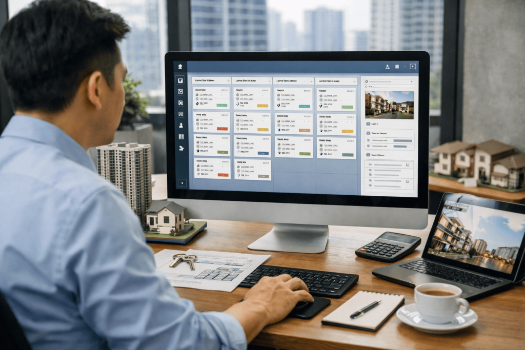 CRM quản lý nguồn lead bất động sản