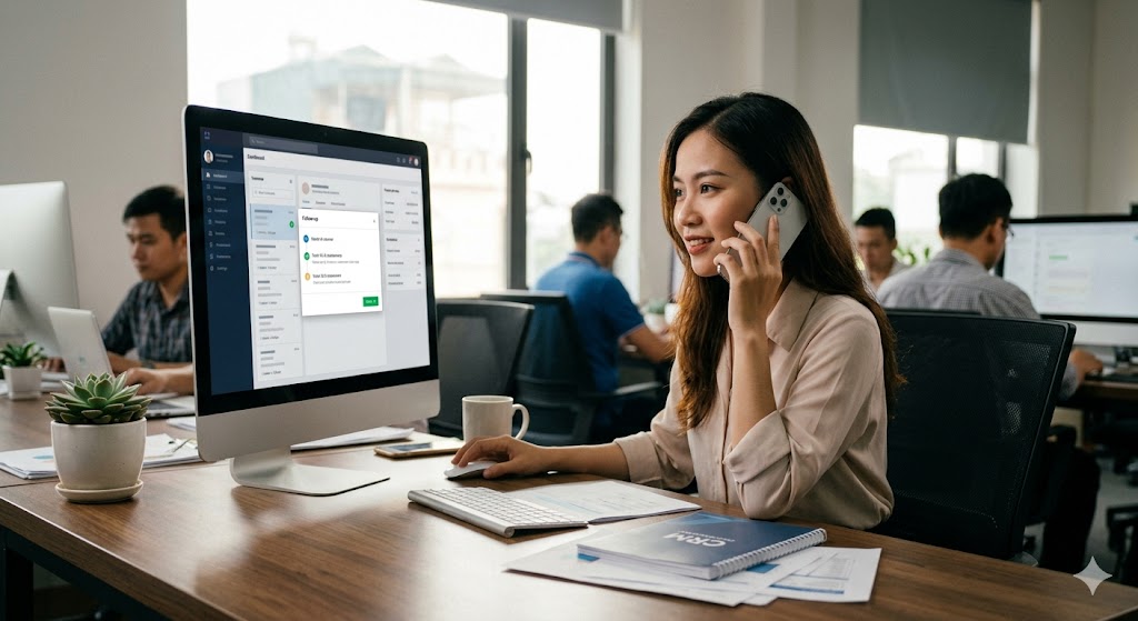 CRM chăm sóc khách hàng bất động sản: Giải pháp đang được môi giới săn lùng nhiều nhất 2026 6 CRM tự động follow-up khách hàng