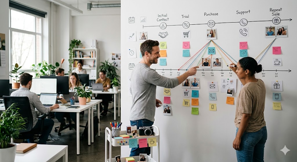 CRM chăm sóc khách hàng bất động sản: Giải pháp đang được môi giới săn lùng nhiều nhất 2026 5 CRM timeline khách hàng