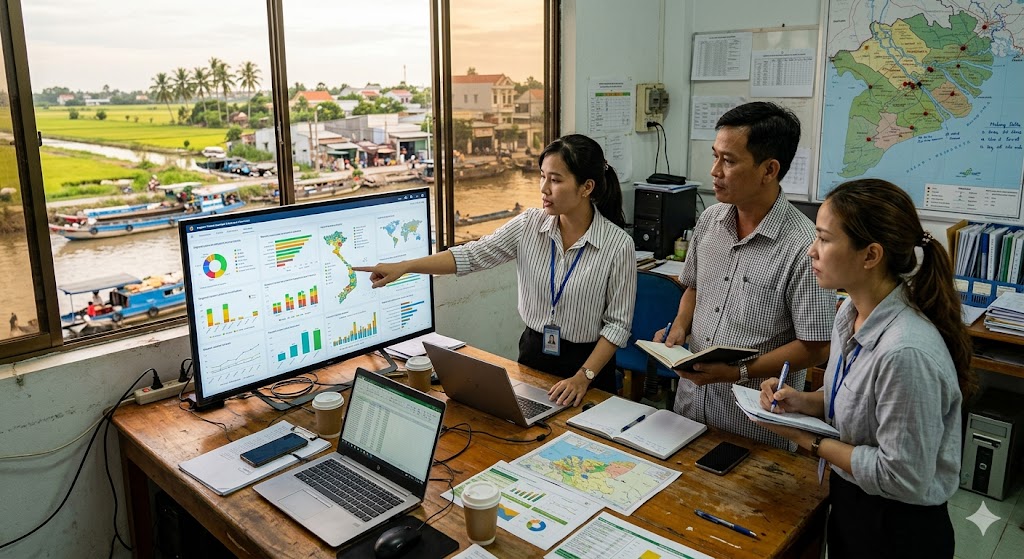 Hệ thống báo cáo và phân tích thị trường khu vực