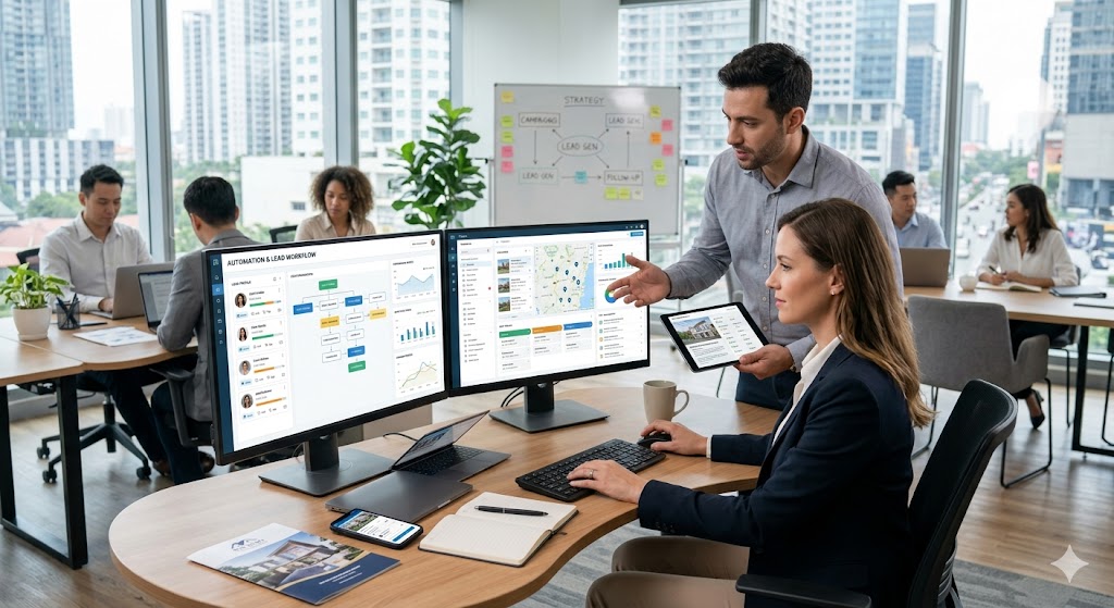 Hệ thống marketing & automation bất động sản