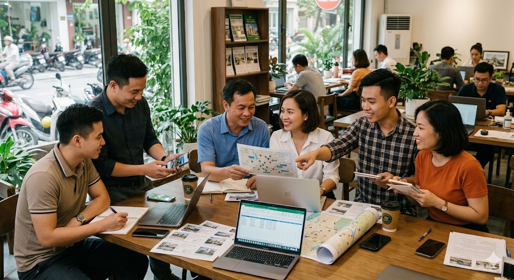 Kết nối cộng đồng môi giới để chia sẻ và khớp nguồn hàng (Co-broking)