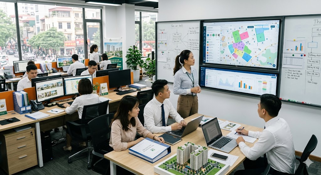 Kinh nghiệm quản lý sàn giao dịch bất động sản hiệu quả