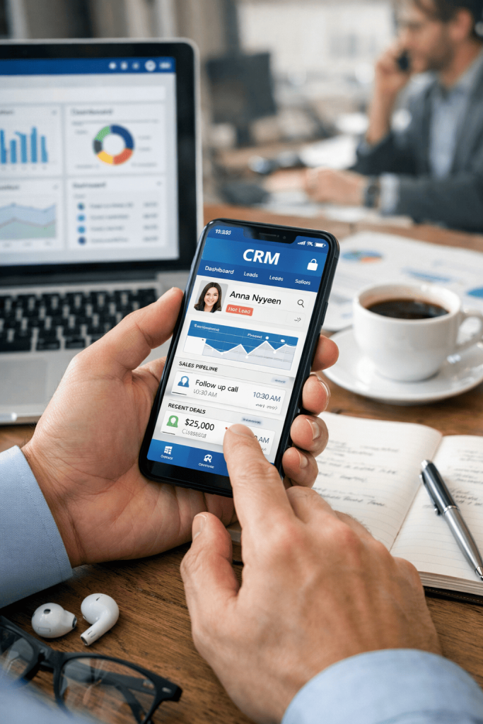 Top phần mềm CRM bất động sản giúp doanh nghiệp bứt phá doanh số vượt trội 10 Lợi ích crm bất động sản trên điện thoại