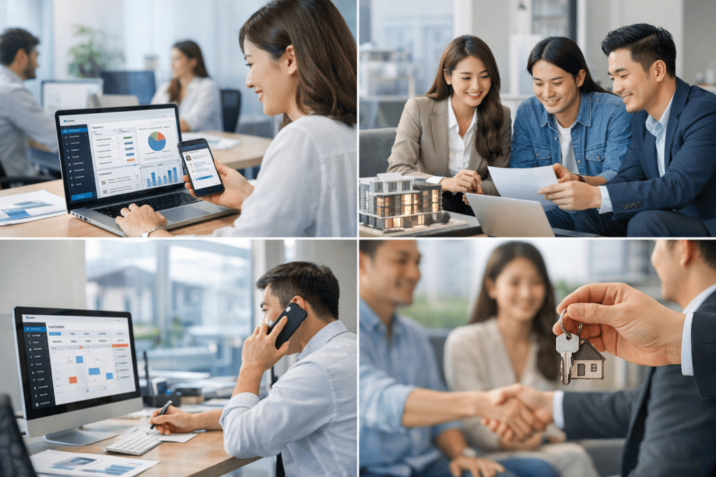 Lợi ích crm sàn bất động sản