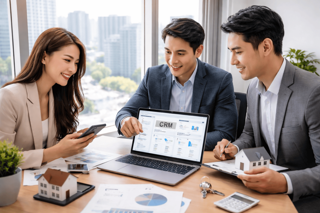 CRM quản lý kinh doanh bất động sản hiệu quả nhất 2026 – Công cụ không thể thiếu cho mọi sàn 21 Lợi ích khi sử dụng CRM quản lý kinh doanh BĐS