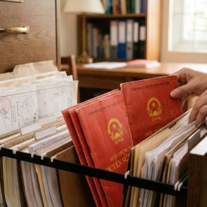 Lưu trữ sổ đỏ và giấy tờ nhà đất