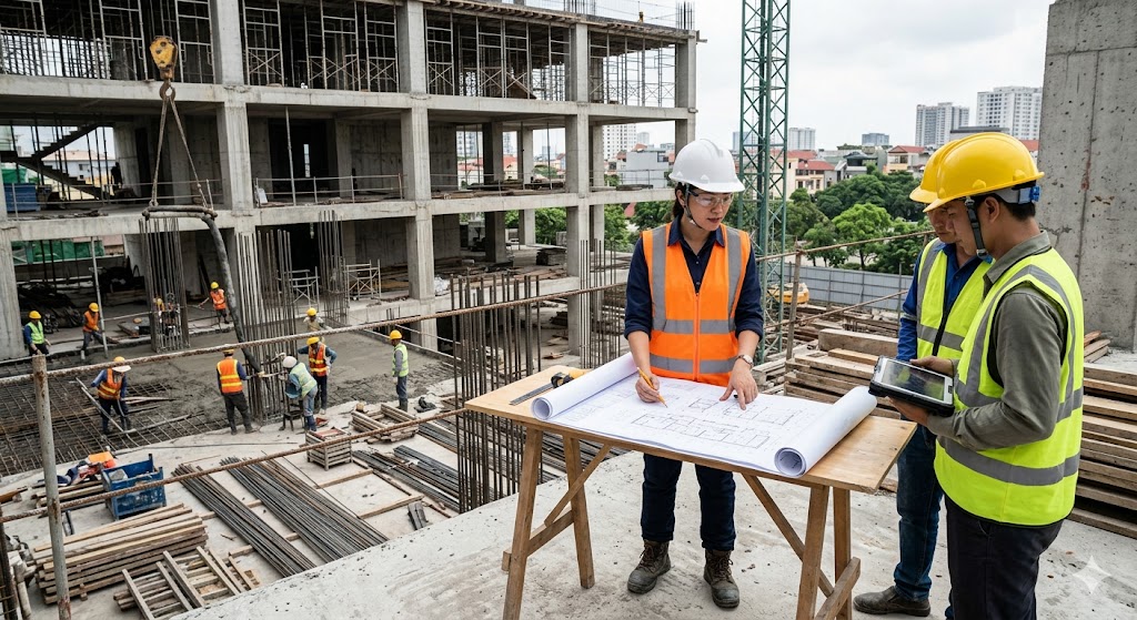 Nhiệm vụ của quản lý dự án xây dựng