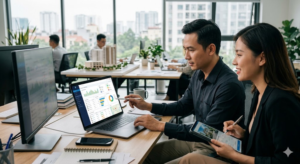 Phần mềm CRM môi giới bất động sản