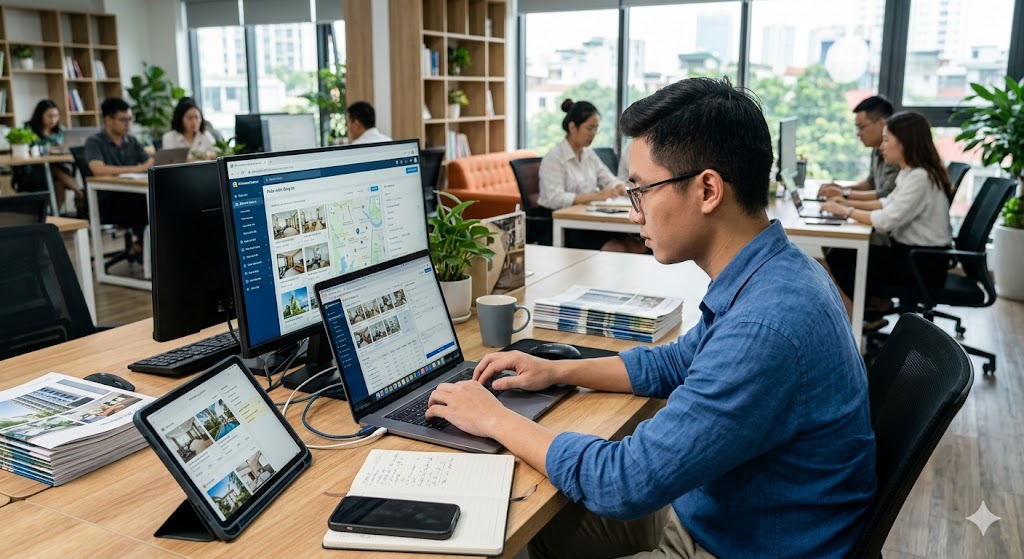 Phần mềm đăng tin & nền tảng listing bất động sản
