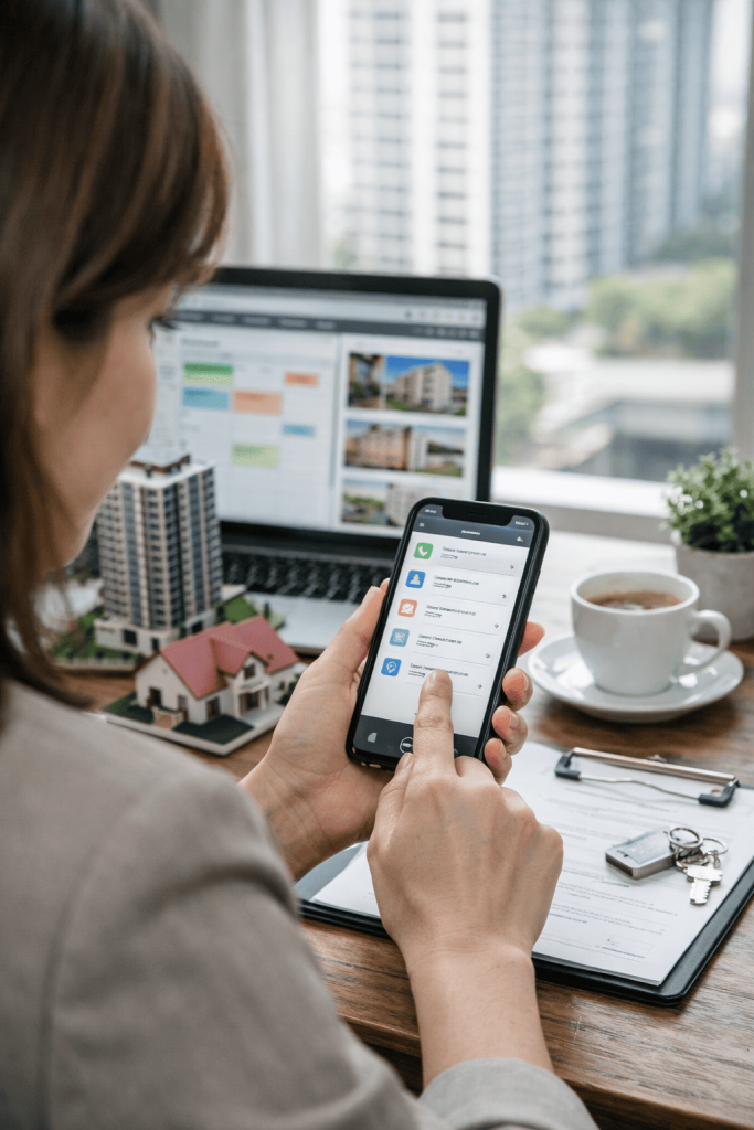 Phần mềm nhắc việc sale bất động sản