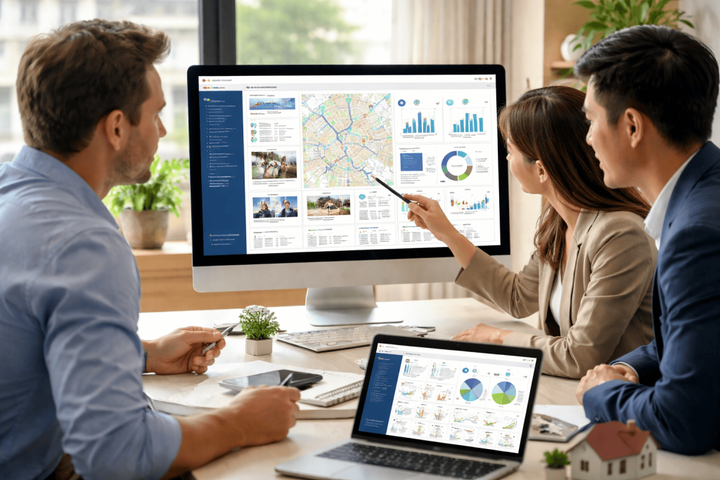 Phần mềm quản lý bất động sản tổng thể