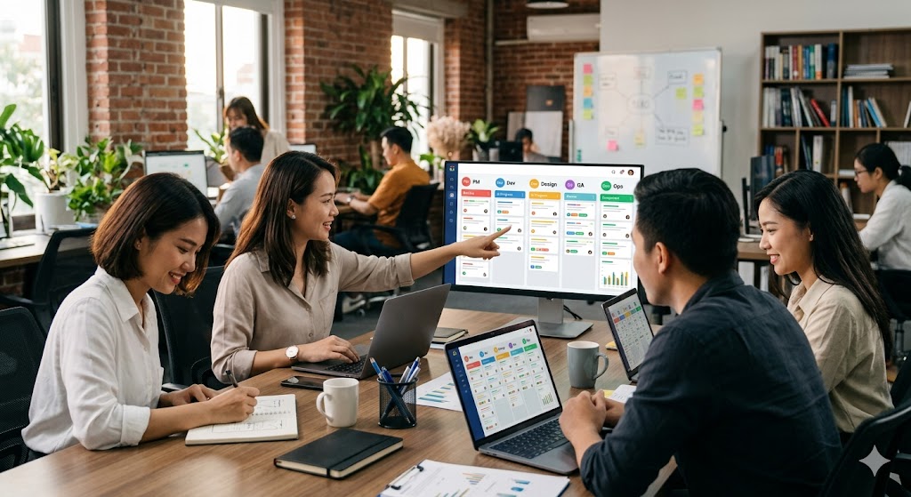 Phần mềm quản lý dự án theo chức năng