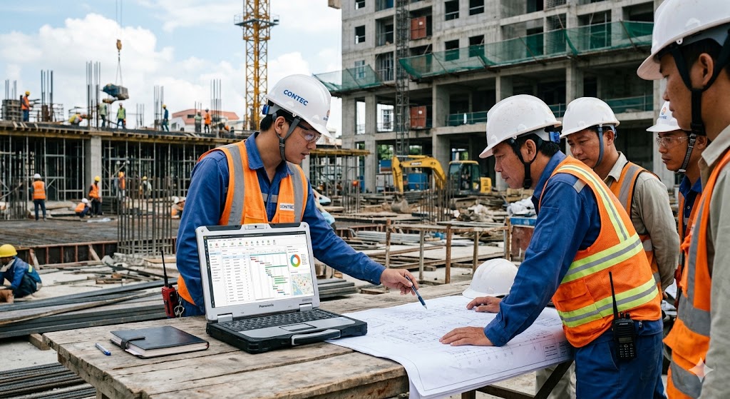 Phần mềm quản lý dự án xây dựng