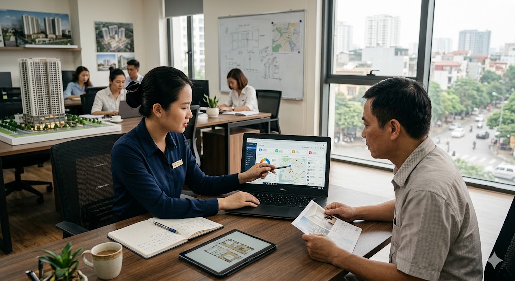 Phần mềm quản lý kinh doanh và bán hàng bất động sản