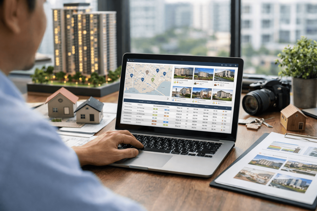 Phần mềm quản lý nguồn hàng bất động sản