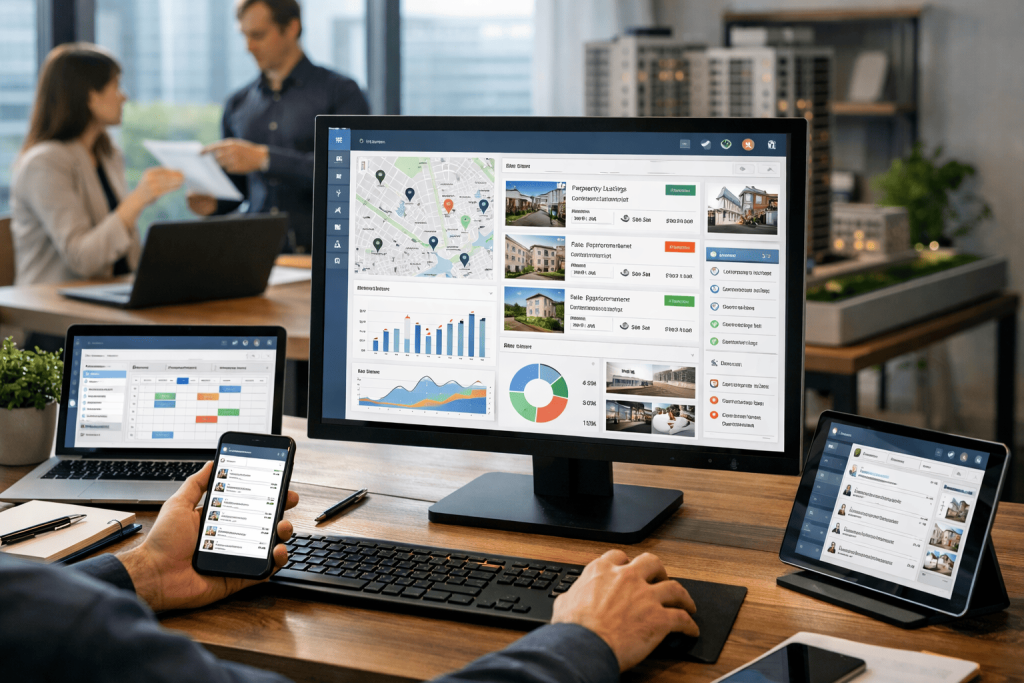 Phần mềm quản lý sàn bất động sản