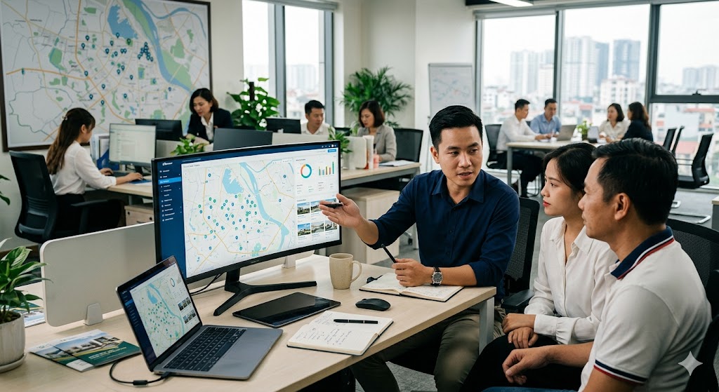 Phần mềm quản lý sàn giao dịch bất động sản