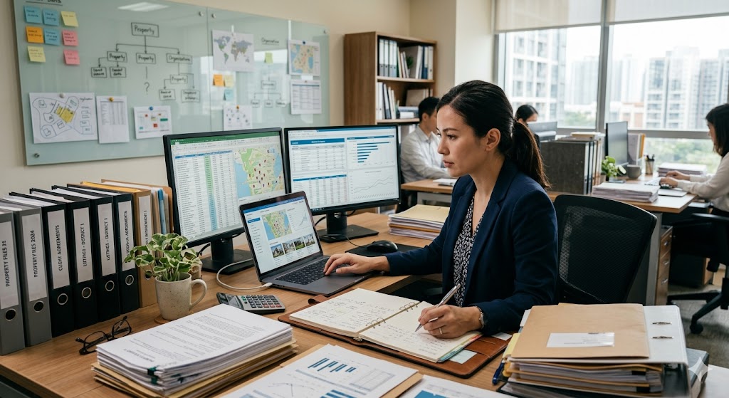 Quản lý dữ liệu bất động sản