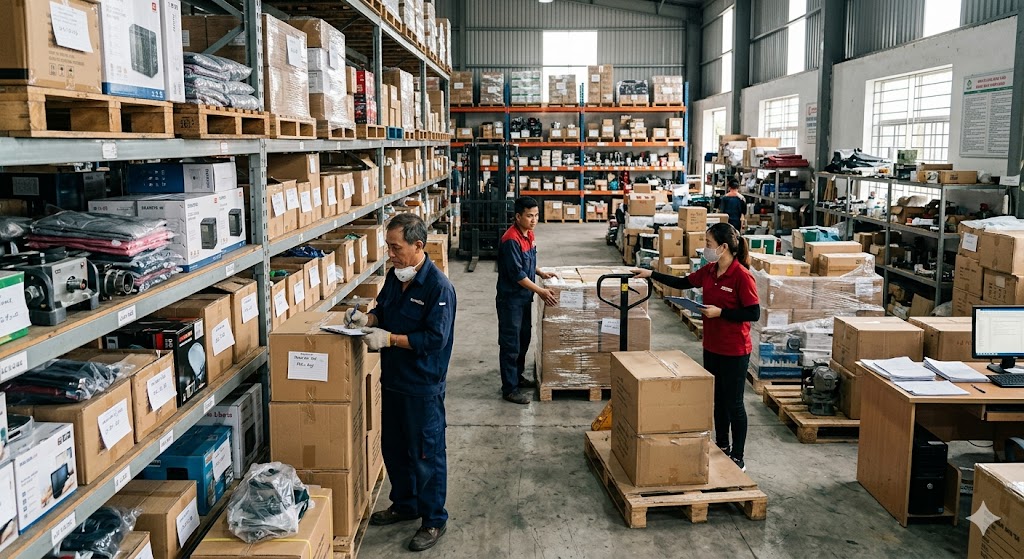 Quản lý kho hàng ký gửi và nguồn chính chủ