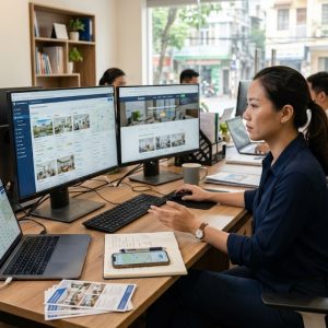 Quản lý listing bất động sản