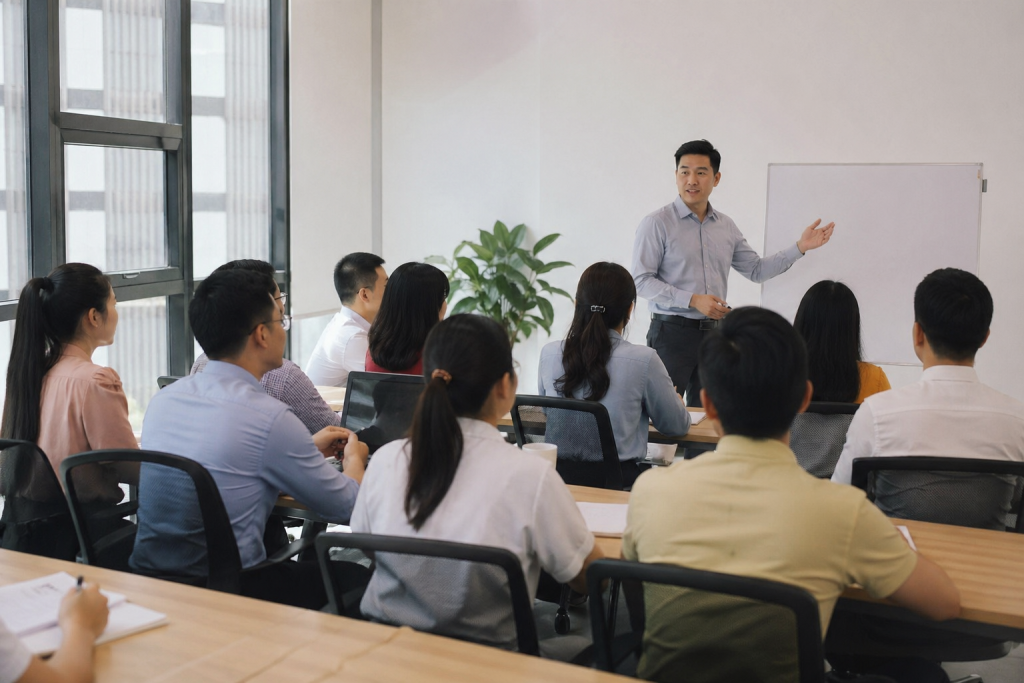 Quy trình đào tạo và nâng cao năng lực chuyên môn