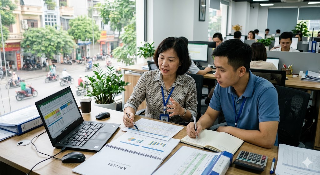 Quy trình thiết lập và theo dõi KPI cho nhân viên