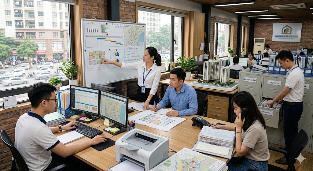 Quy trình và vận hành quản lý bất động sản