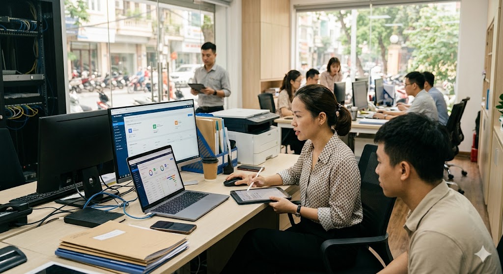 Số hóa quy trình vận hành bất động sản cho thuê