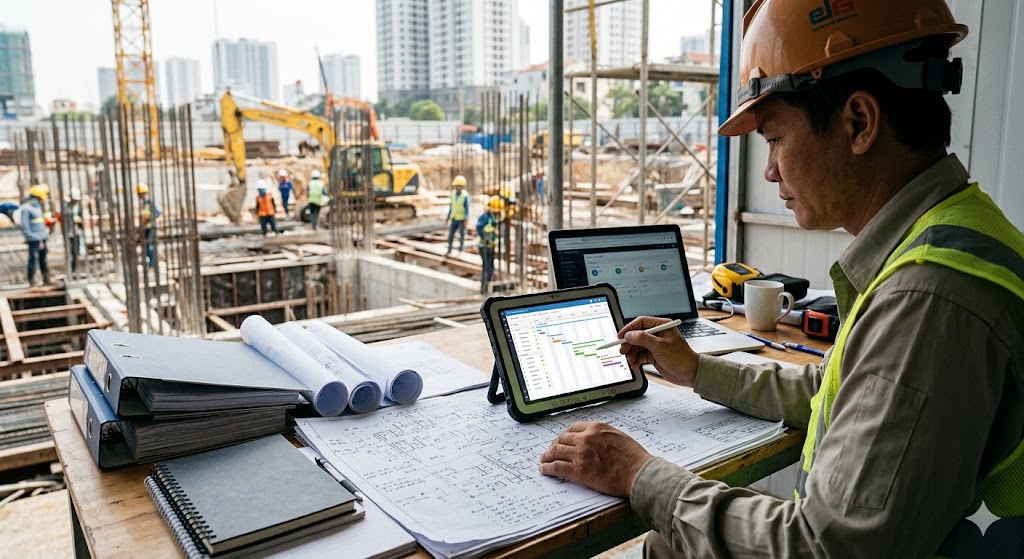 Tài liệu và ứng dụng trong quản lý dự án xây dựng