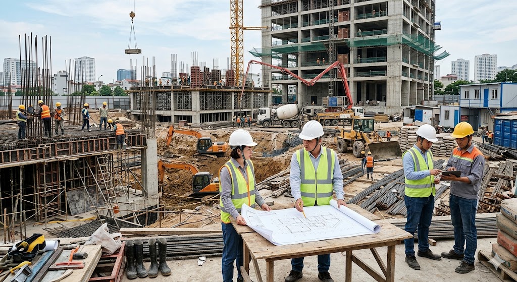 Trình tự quản lý dự án xây dựng