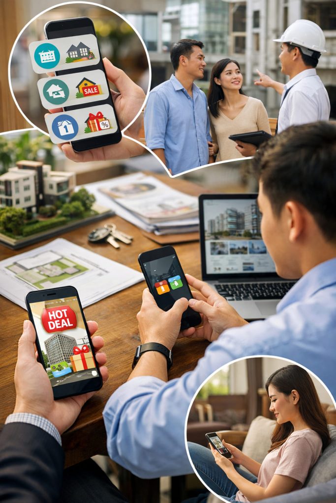 Các loại hình SMS phổ biến trong kinh doanh bất động sản
