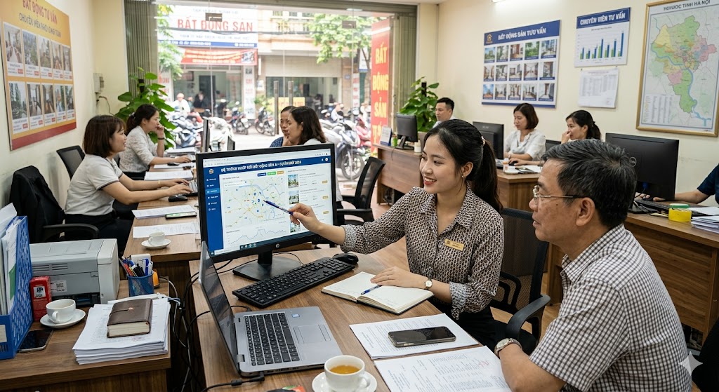 Cơ chế hoạt động của AI trong việc khớp nối bất động sản